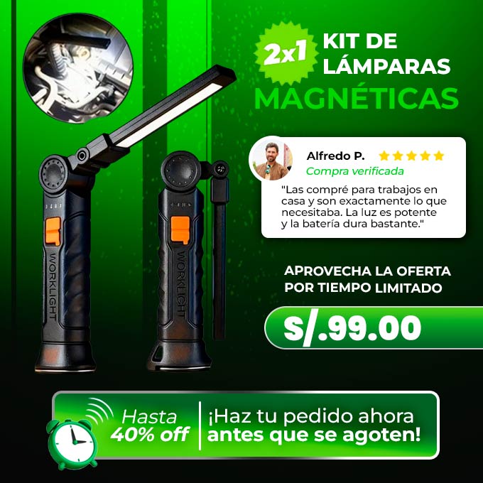 KIT LAMPARA MAGNETICA